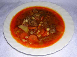 Donald's Hungarian Goulash soup