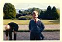 Brian at Ballyedmond Castle with his Grand Uncle Bill