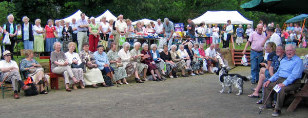 Some of the large crowd that enjoyed a wonderful sunny afternoon at the Garden Party at Kilwarlin Moravian Church on Saturday 10th June.