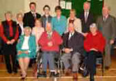 Ballinderry candidate Alan Kennedy (fifth from left) pictured with his family relations at a Confirmation Service in Ballinderry Parish Church on Sunday 26th November. L to R: (front) Eveline Stewart, Betty Webb, Billy Webb and Gillian Webb.  (back row) Dorothy McWilliams, Iris Wilson, Stephen Lilley, Emma-Louise Lilley, Alan Kennedy, Barbara Kennedy, Muriel Lilley, Eric Lilley and Sam McWilliams.