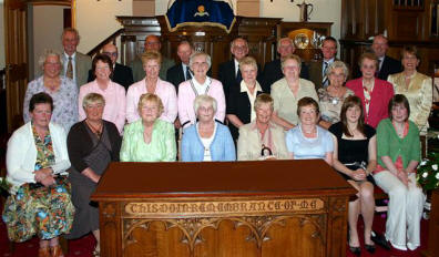 Second Dromara Presbyterian Church Choir pictured at a Re-opening and Dedication Service in Second Dromara Presbyterian Church on Wednesday 9th May.