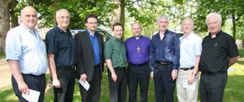City centre ministers & the Bishop of Connor.