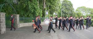 Roses Lane Ends Flute Band on parade.