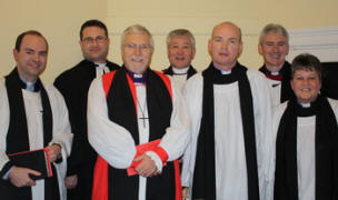 The Revd Kenneth McGrath was instituted as Rector of the Parish of Kilkeel by the Rt. Revd Harold Miller on The Feast of the Epiphany, Tuesday 6th January.  