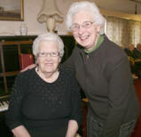 Betty Patterson (left) and Margaret Young pictured at the ‘Women’s World Day of Prayer’ service in Blaris Fold.