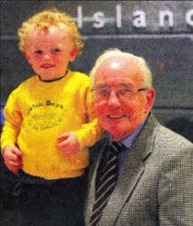 Little Dylan Cassidy (age 2¾) was the youngest member and Billy Freeman (age 84) the oldest past member at 1st Lisburn BB Centenary Display in Lagan Valley. Dylan joined the Cabin Boys in 2009 and Billy joined the Life Boys in 1934.