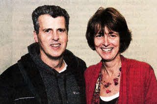 Pastor Geoff Donaldson with his wife Rosaliene.