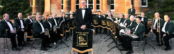 The 1st Old Boys Silver Band who will take part in the service