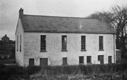 The Old School at First Dromore Presbyterian Church, erected in 1860.  It was demolished in the late 1950�s and a Church Hall built on the same site was opened in 1960.