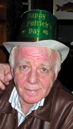 Former Lisburn man Ingram McNeice pictured at the Ivanhoe on St. Patrickï¿½s night.