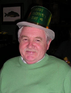 John Kelly enjoying the craic at the Ivanhoe on St. Patrickï¿½s night.