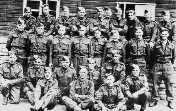 Royal Irish Rifles soldiers from Lisburn was taken during the Second World War