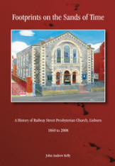 The cover of John's book about Railway Street Church which features a painting of the historic place of worship by his son Jason.