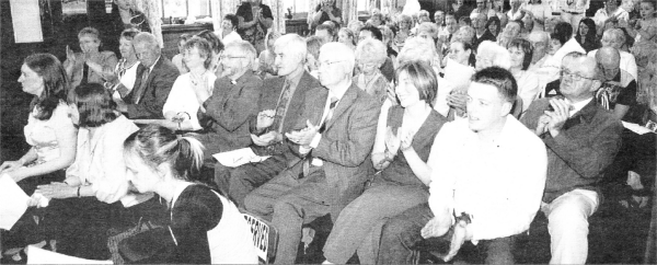 Parents, teachers and invited guests at the farewell concert in Hilden Integrated Primary School. US2708-405PM Pic by Paul Murphy