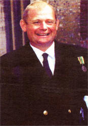 Neil Duncan from Lambeg who is the Chief Officer of the 'Lord Nelson'