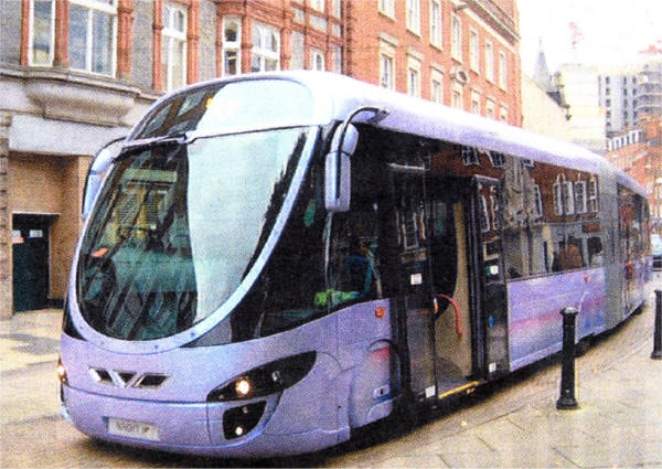 The type of vehicle which would be used on the system proposed by Regional Development Minister Conor Murphy.