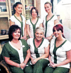 The staff at Jeanette Kidd's celebrate 20 years in the beauty business. The beauty and day spa will celebrate its anniversary with a special promotional evening in the Railway Street premises next Thursday evening from 6pm.