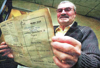 Pat Munster recalls the day Lambeg Bleachers & Dyers took on Deny City in the Irish Cup back in 1959.