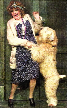 Su and Danny in action in Annie.