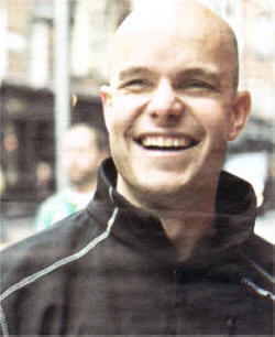 Mark Pollock who has set out on the gruelling South Pole Race.