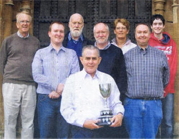 Back row L-R. Alistair Jameson, Edmund White, Daryl Jameson, Jonathan Houston. Middle row: Simon Walker (captain), Stan Scott, Gary Patterson. front: Harry Shortt.