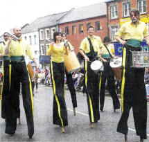 FLASHBACK - Stilt walkers taking part in last year's parade through Lisburn
