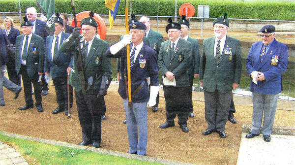 Members of the Royal Ulster Rifles Association 