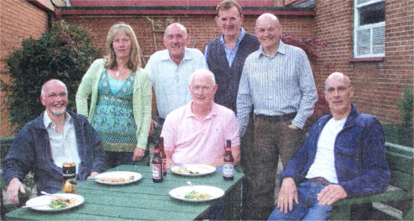 Paul Walker, Ellen Hillan, Nigel Millar, Paul Moore, Ken Armstrong, Paul Bennington and Ken McGraw