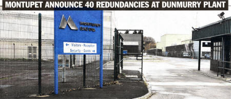 Montupet Announce 40 Redundancies At Dunmurry