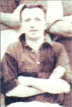 Cecil Davey when he played for Cliftonville Football Club.