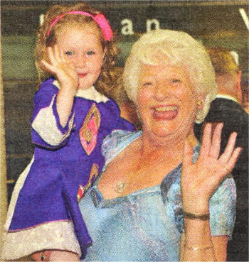 Dame Mary Peters at her 70th Birthday Party in Lagan Valley Island with Lena Norton (3).Photo John Harrison.