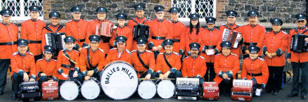 Baillies Mills Accordion Band, which will be travelling to Norway for the country's Constitutional Day Parade.