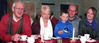 Colin and Moya McLean with their son lain, daughter Alison and grandson Jack at the 'Centenary Sale'. Moya's father, the late Noel Magee, who was  BB Captain (1951-1961), later became Company President.