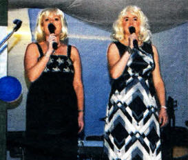 `Elaine and Babs' featuring Culcavey singer Hilary French and her friend Heather Bingham, wh