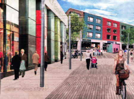 How McKeown Street could look once the masterplan is implemented