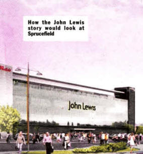 How the John Lewis store would look at Sprucefeild