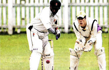 Yasas Tillakaratne who scored a vital 50 for Lisburn against Lurgan. US3310-526cd