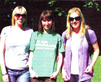 Lynn Ross (left), Cat Moore and Kelly McClements (right).
	