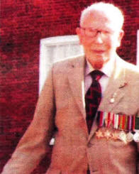 Tom Hinds during the Armed Forces Day ceremony.