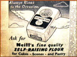 This ad appeared in the Star in 1958, but the message could be the same today for this famous flour brand.