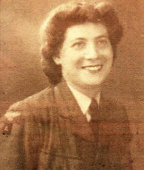 Annabelle Poots as a young WAAF in World War 2