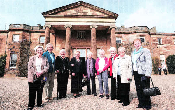 Members of the Open Door organisation received a preview tour of Hillsborough Castle last week. The house and gardens will be open to the public for guided tours through the months of May, June and August Pics by Arthur Alllson Pacemaker
