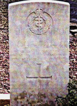 The grave of Major Campbell McNeill McCormack