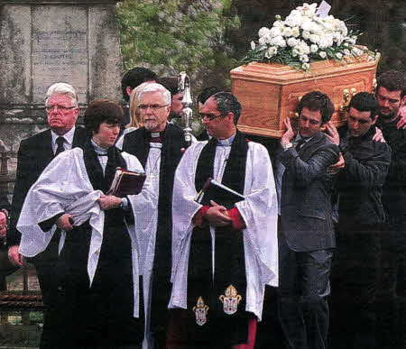 The funeral of Moira man Gareth Crockett was held in St John's Parish Church in Moira last Sunday