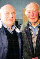 Patrick Matheson and Pat King, both from Dromara, at the annual Harry Ferguson lecture, Hillsborough. US4611-511cd