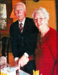 Joe and Edna Kennedy celebrating their Diamond Wedding Anniversary in March 2008.