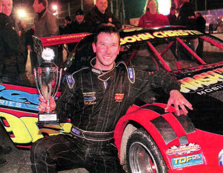 John Christie - best year ever in hot rod racing - now he wants to win the World Championships.