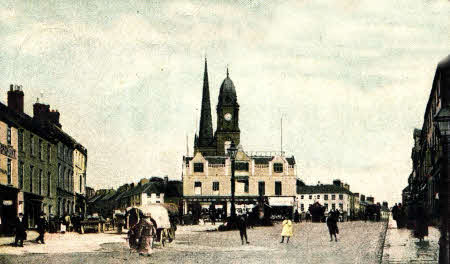 Market Square in Lisburn.