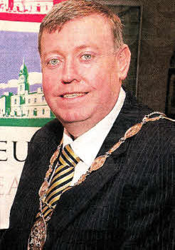 LISBURN Mayor Paul Porter