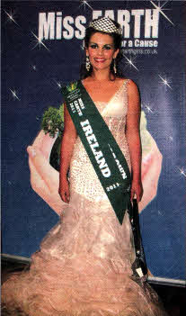 Miss Ireland Earth 2011 Rachelle Liggett.